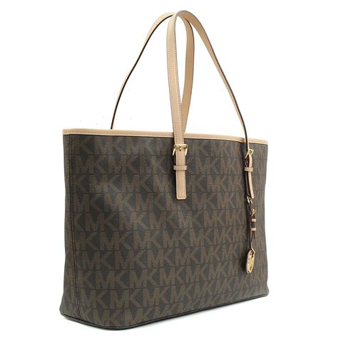 michael kors handbag jet set medium tote black dimensions|michael kors carryall pale peanut.